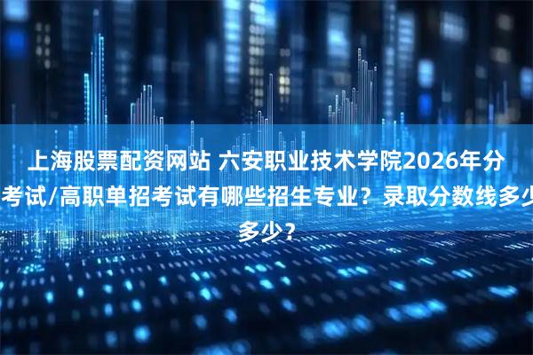 上海股票配资网站 六安职业技术学院2026年分类考试/高职单招考试有哪些招生专业？录取分数线多少？